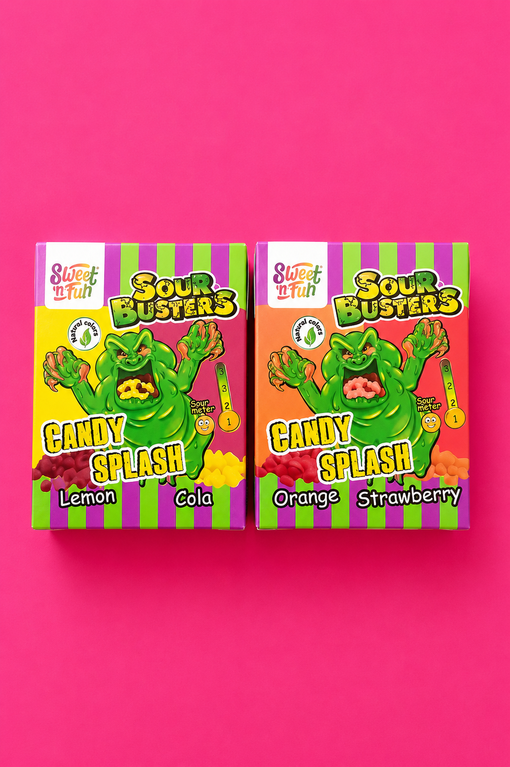 Sour Busters Candy Splash - Boite 45g