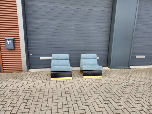 Baxter - Greta chair in Kashmir leder - set van 2