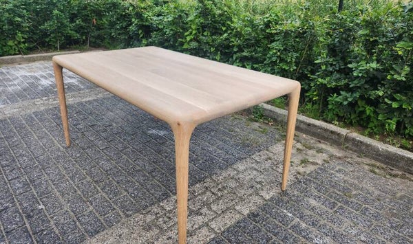Artisan - Latus eettafel 160cm - oak white (2x) Showroommodel