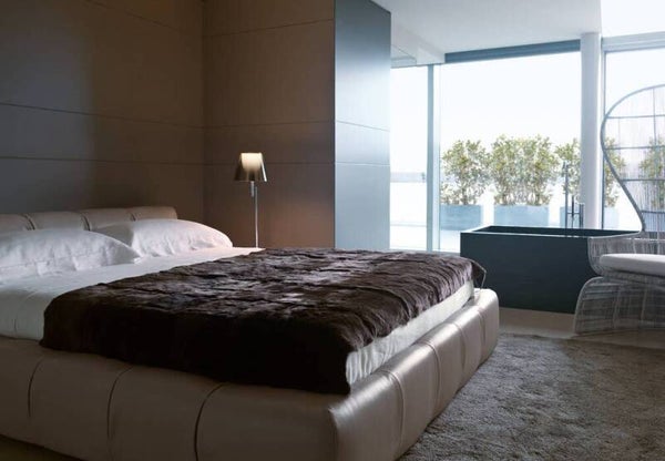 B&B italia Tufty bed by Patricia Urquiola