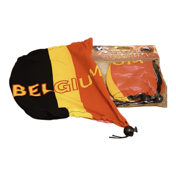 2er Spiegelüberzieher Belgien Fahne