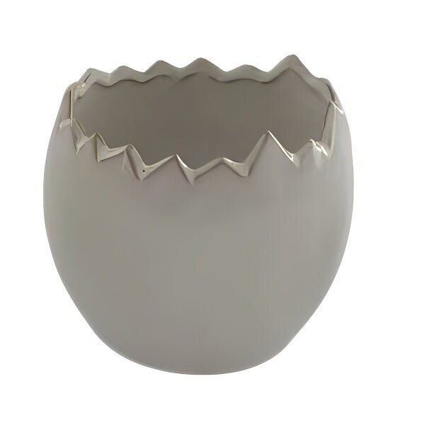 Ei schale Pearl, weiß, Stoneware, 10,5x10,5x9,5 cm