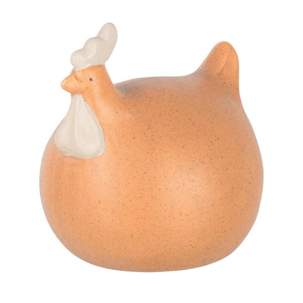 J-Line Figur Huhn Ker M 14 cm POS020005
