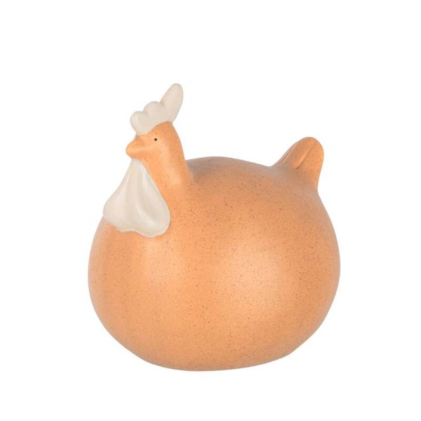 J-Line Figur Huhn Ker  11 cm POS010041