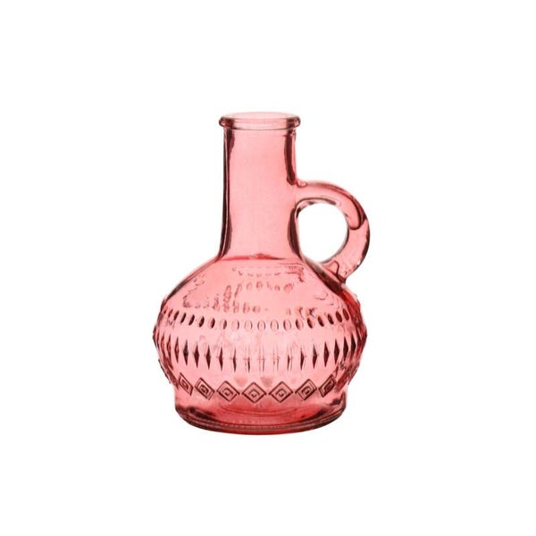 B2B Vase Lille glas rosa 10 cm AK000036