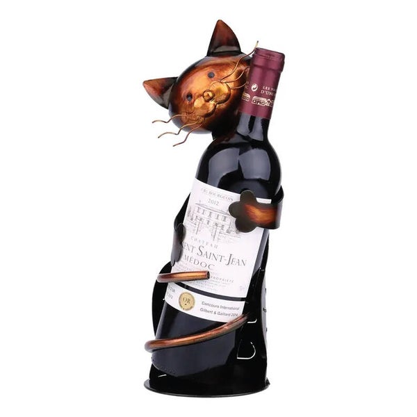 Flaschenhalter Katze