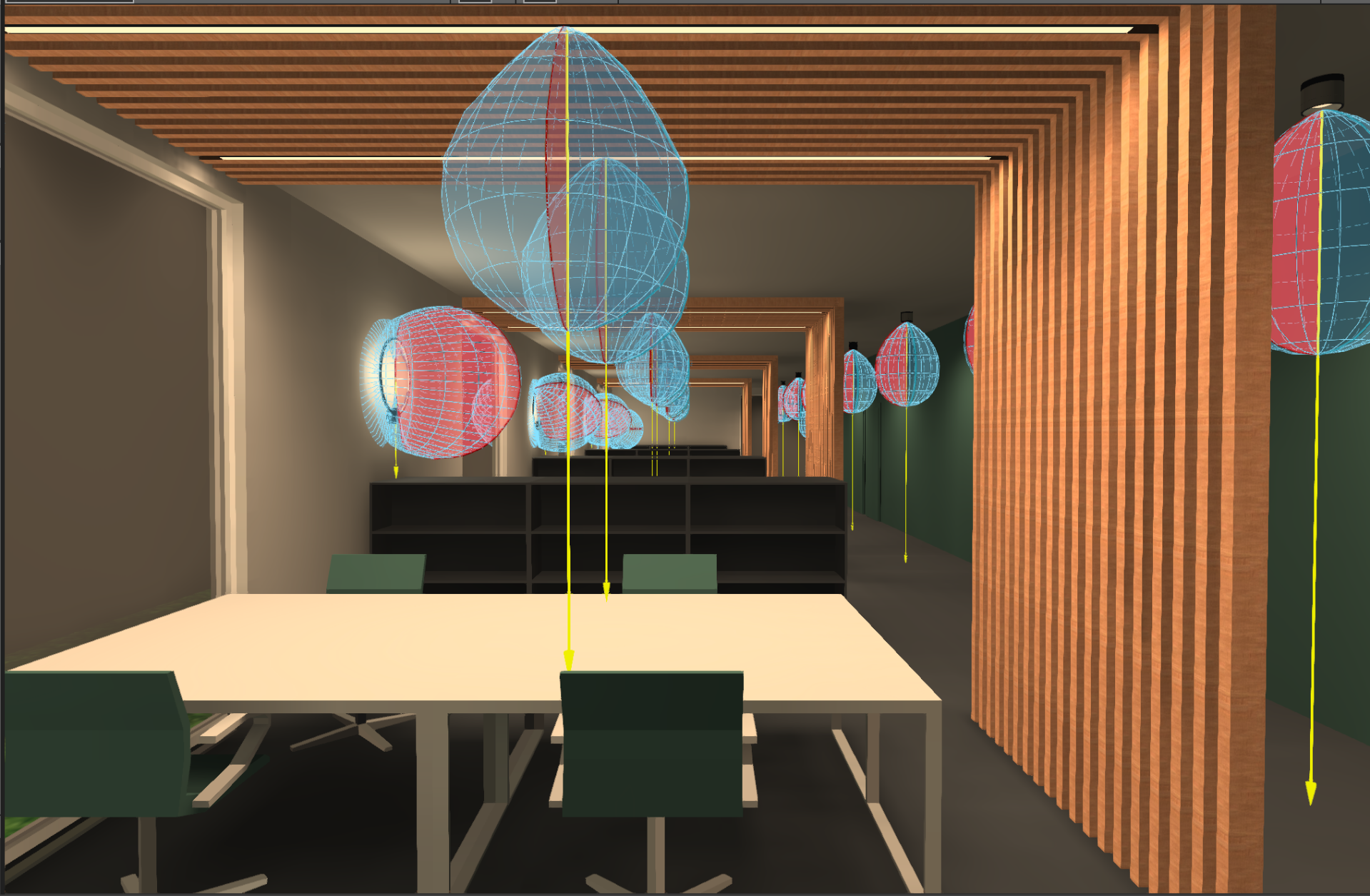 technisch plan verlichtingsontwerp architecturale verlichting plan technisch ontwerp 3D render lichtberekening