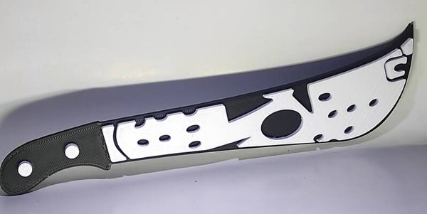 Machete decorativo viernes 13