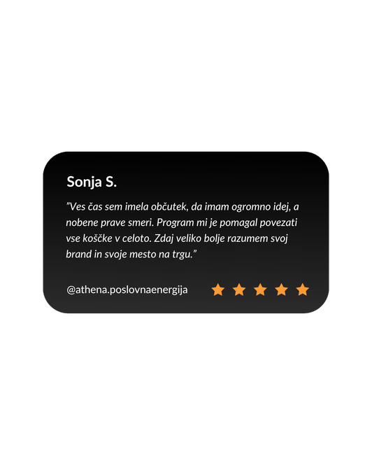 Zgodba podjetnice