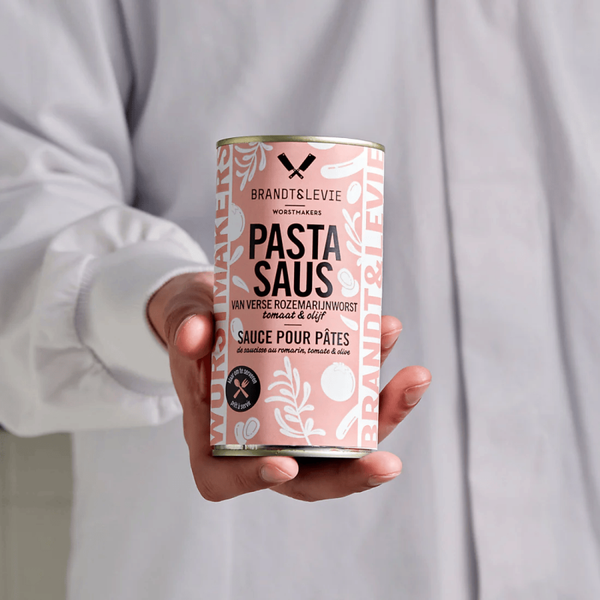 Pastasaus met verse Rozemarijnworst