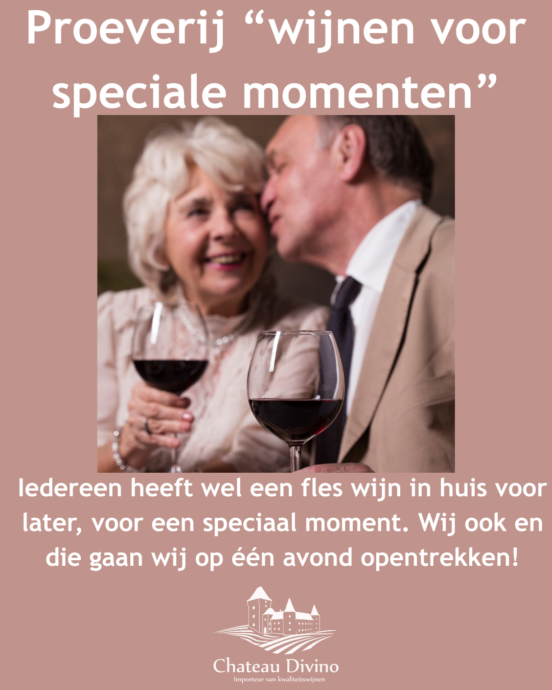 Proeverij Wijnen voor speciale momenten - Datum volgt