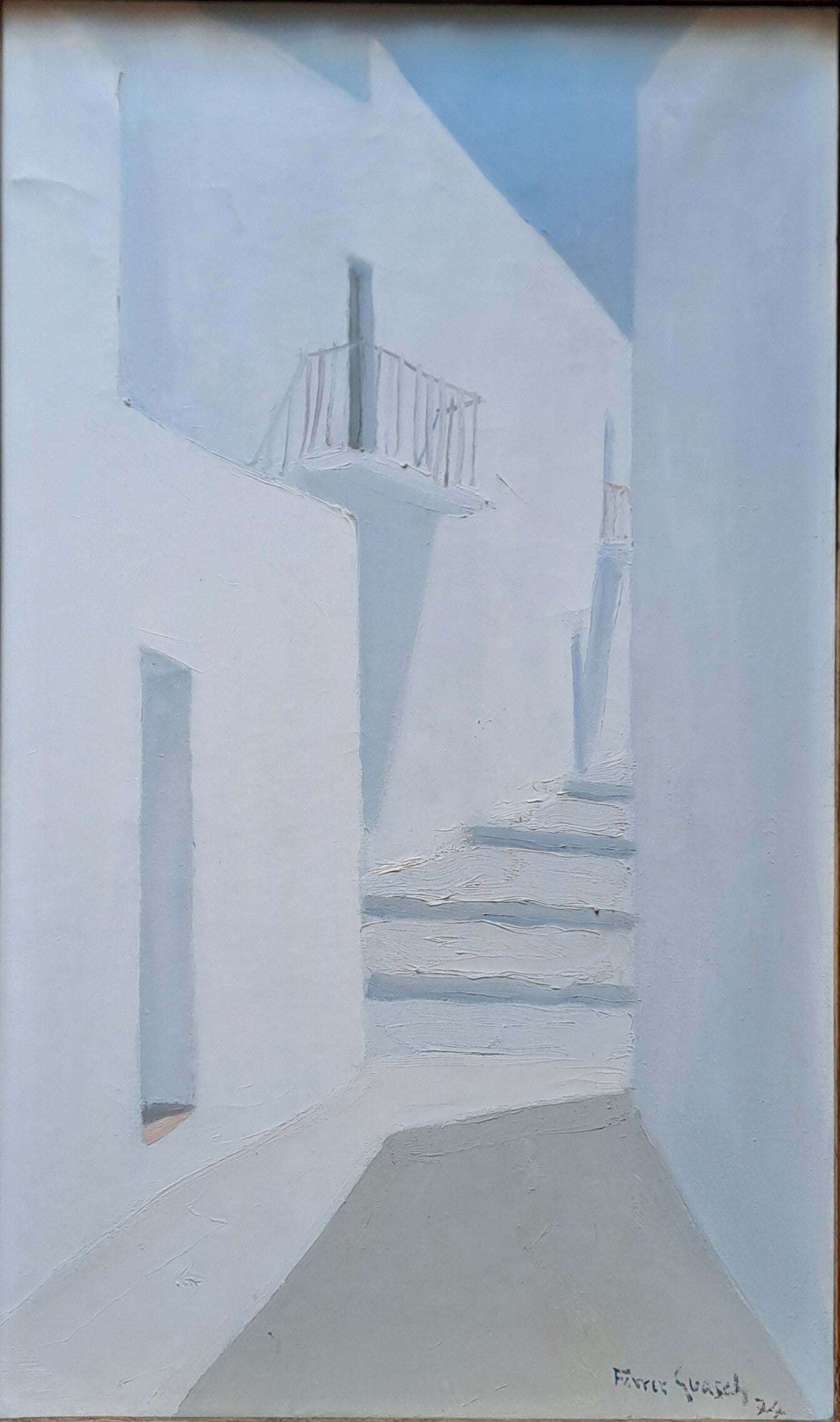 Vicente Ferrer Guasch (1917-2008) ”casas ibicencas 1974”