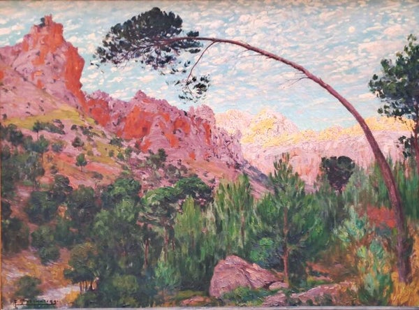 Francisco Bernareggi (1878 - 1959) ”Paisaje de Soller”