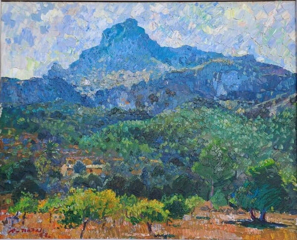 Ramón Nadal Horrach (1913-1999) "Paisaje de Mallorca"