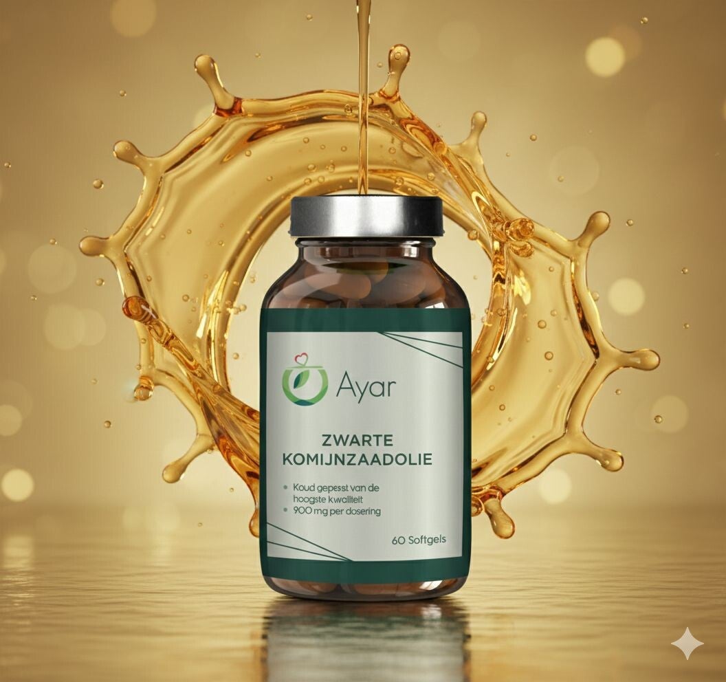 Zwarte komijnzaadolie (Nigella sativa)
