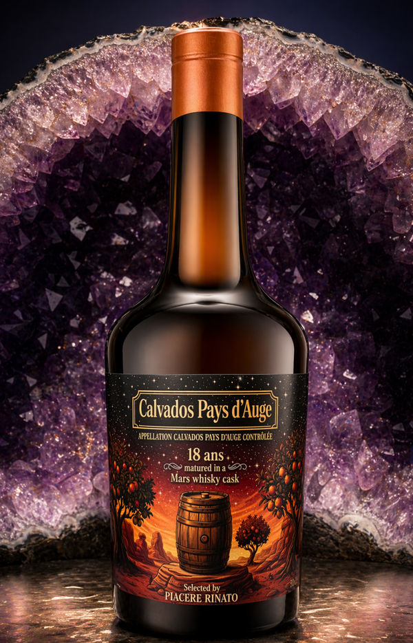 Calvados Pays d'Auge 18 yo - Mars whisky cask (50,1% ABV)