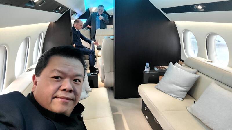 Dassault Falcon Jet à Shanghai 