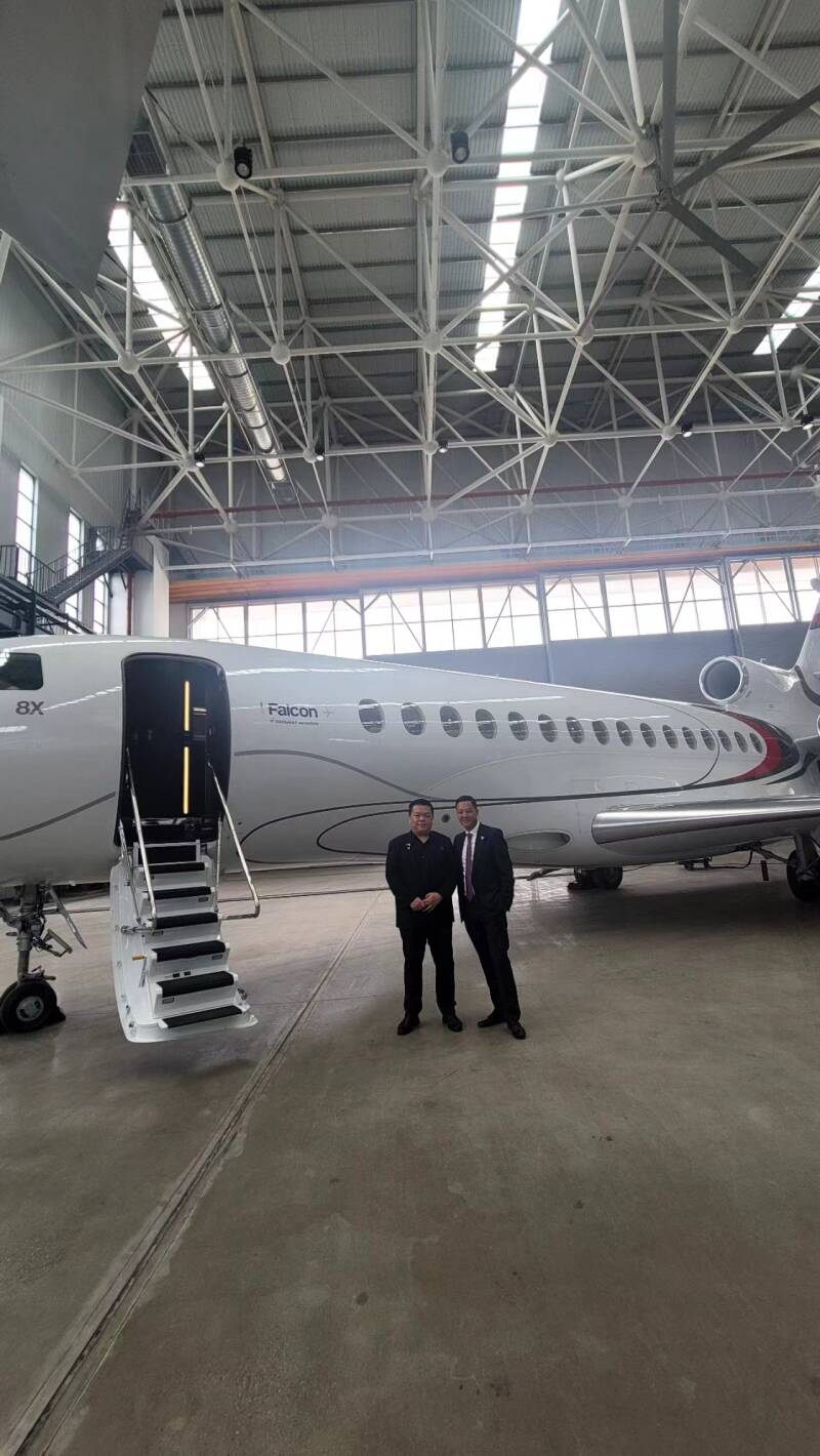 Dassault Falcon Jet à Shanghai 