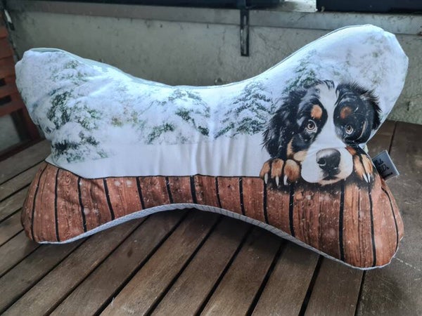 Leseknochen / Nackenkissen  Hund
