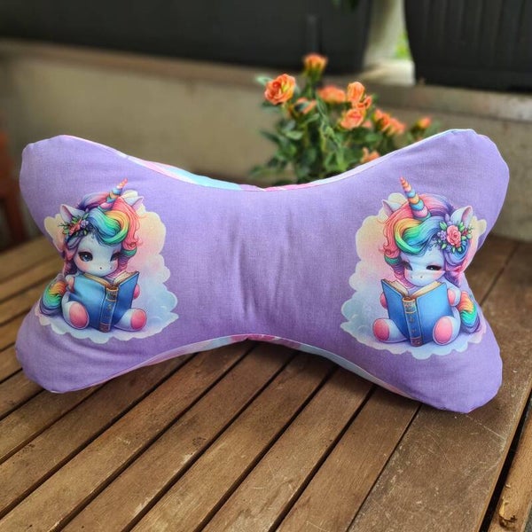 Leseknochen / Nackenkissen Einhorn