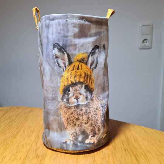 Handgemachte Laterne aus 100% Baumwolle – Perfekt für Gemütlichkeit und Lichterfeste