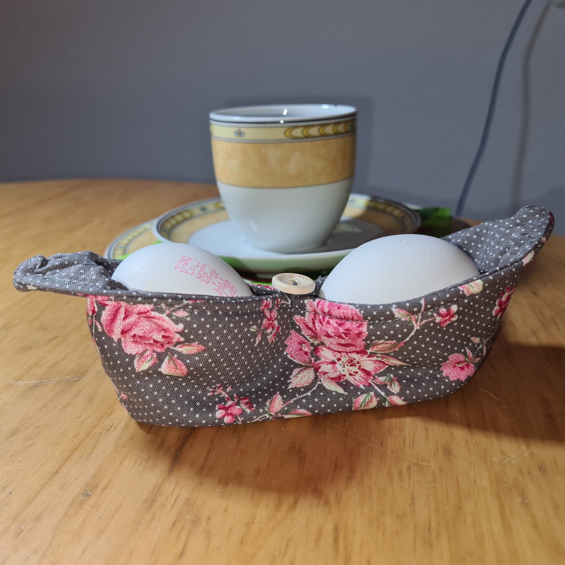 Handgefertigter Eierwärmer für 2 Eier – Stilvoll und Funktional für Ihr Frühstück!