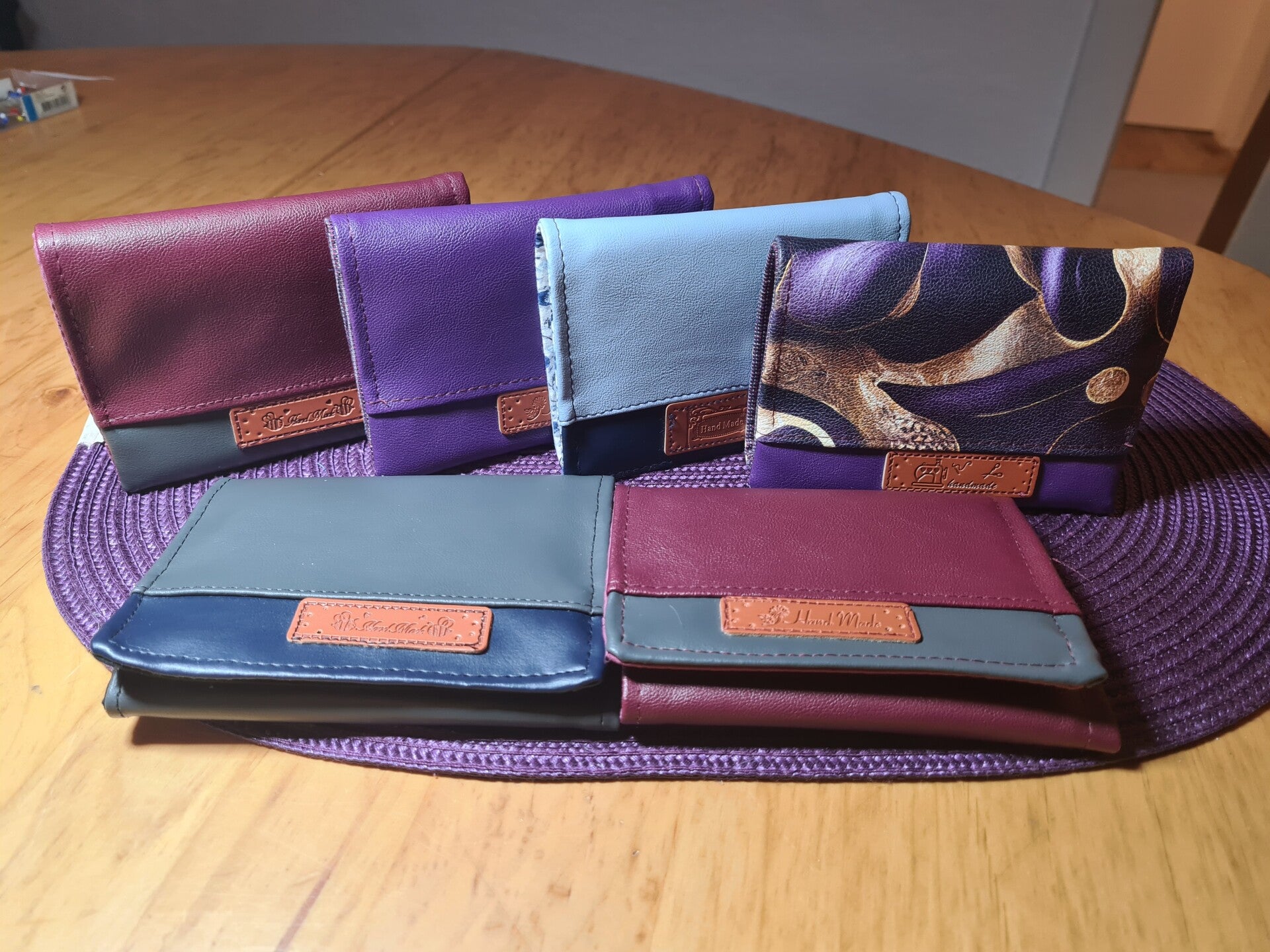 Brieftasche, Geldbörse Geldbeutel mit Kleingeldfach