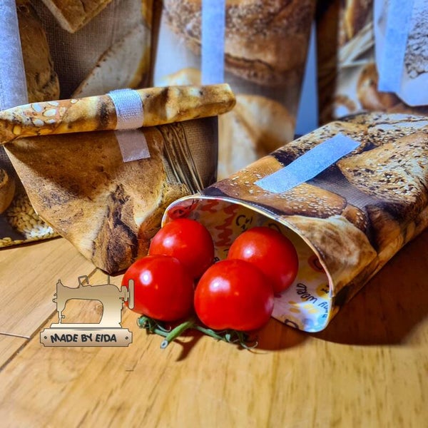 Lunchbag klein, Wetbag, Frühstücksbeutel wiederverwendbar