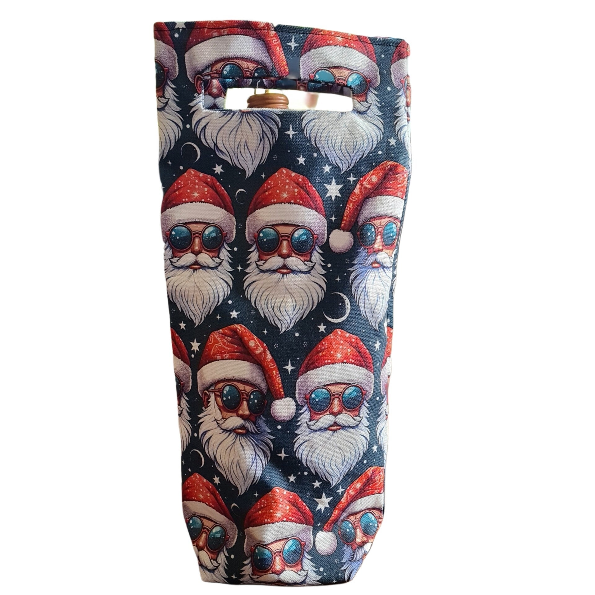 Nachhaltige Flaschentasche aus Canvas – Wiederverwendbar & Waschbar für das perfekte Geschenk