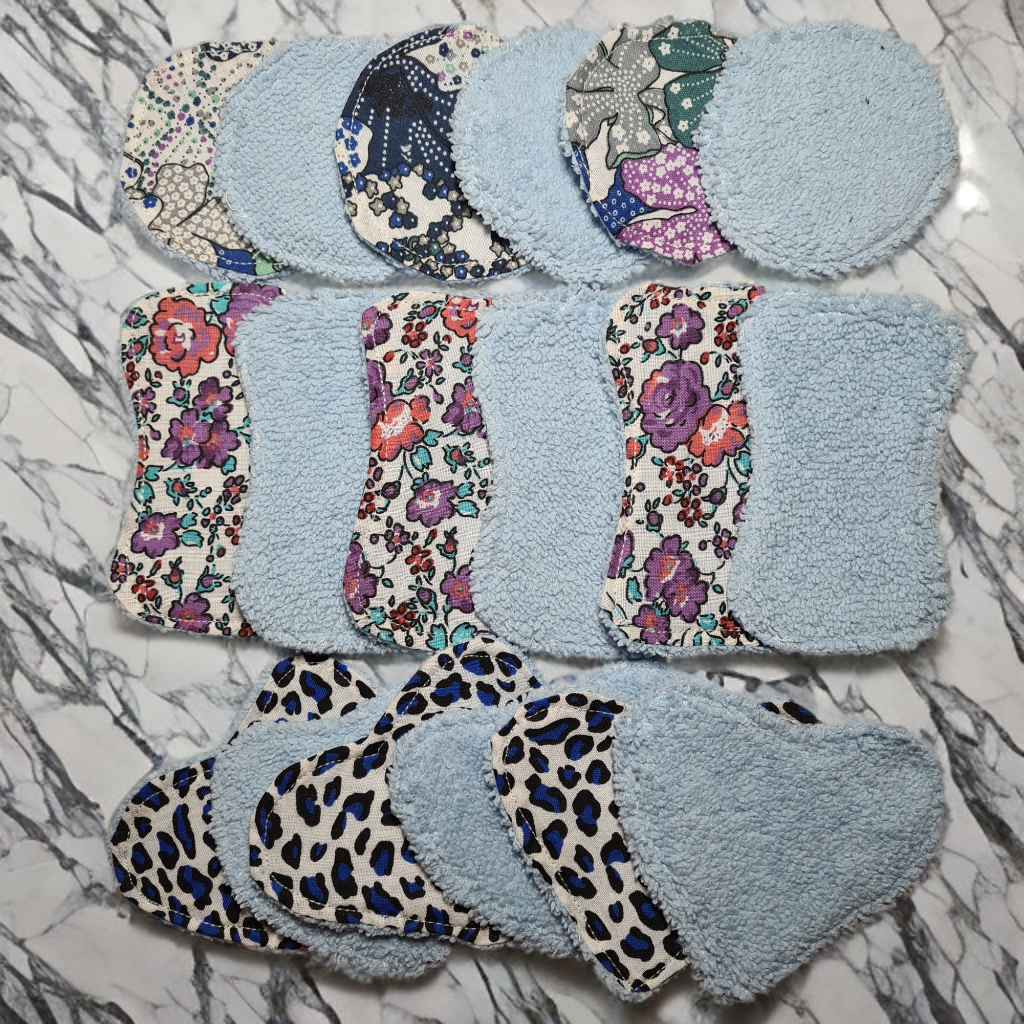 Nachhaltige Abschminkpads – Handgemacht aus Stoffresten – Umweltfreundlich & Sanft zur Haut