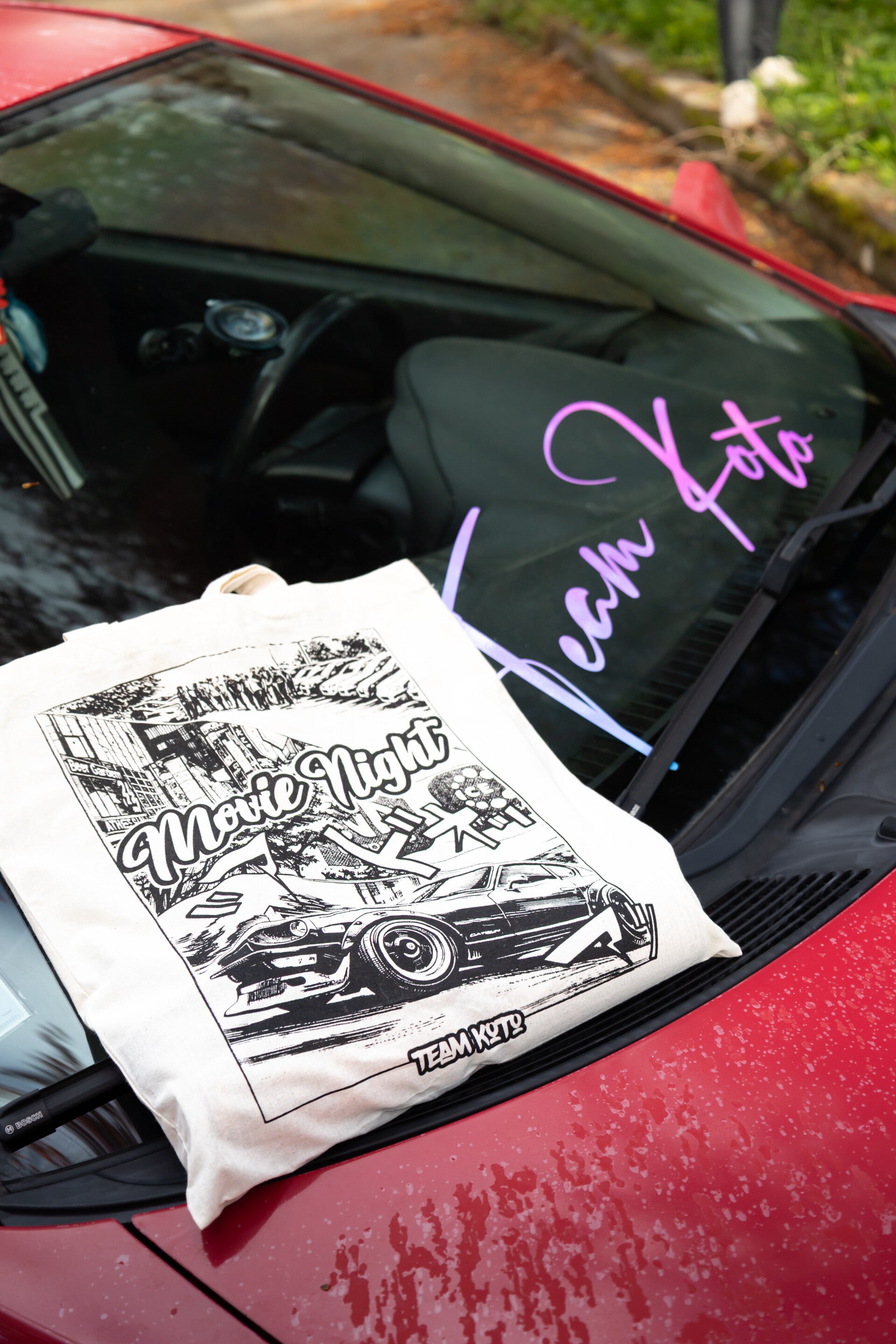 Tote-Bag Movie Night#5 Serigraphié A3