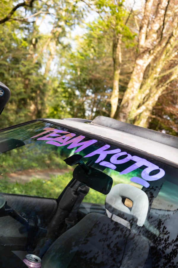Sticker BLOW BRUSH Team Koto