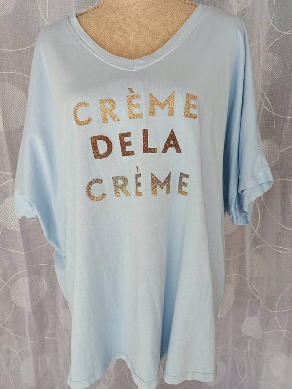 T-shirt crème