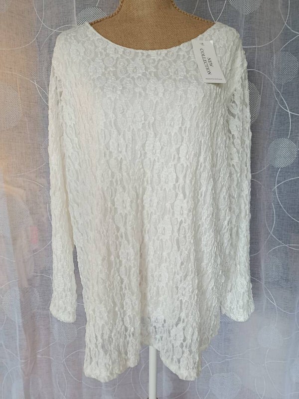 Haut dentelle doublé