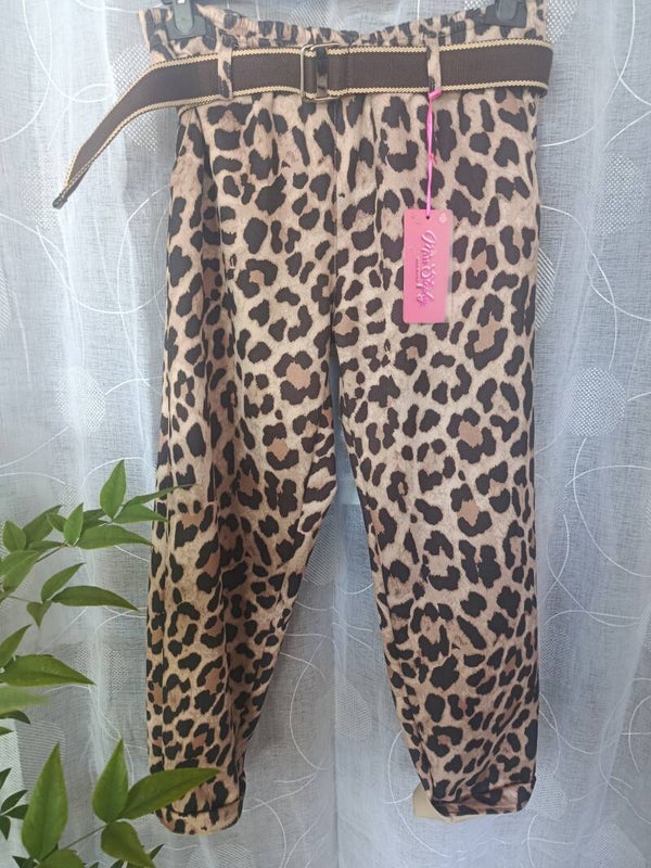 Pantalon léopard