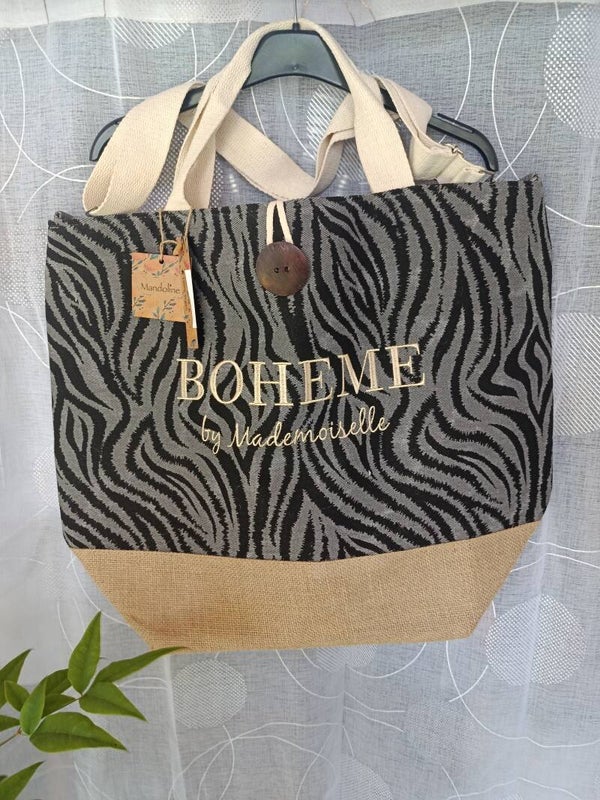Sac BOHEME zébré