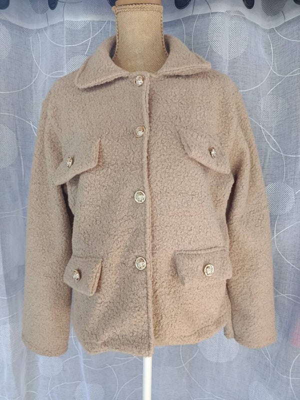 Veste courte façon polaire