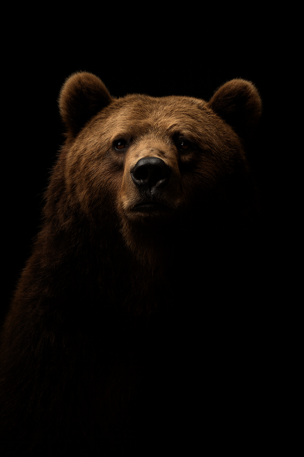 Brown Bear Print
