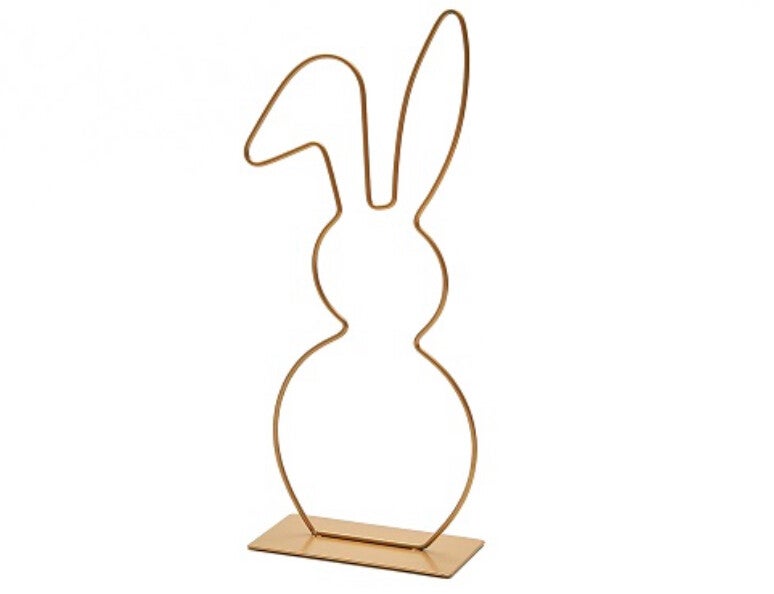 Frame bunny 50 cm goud