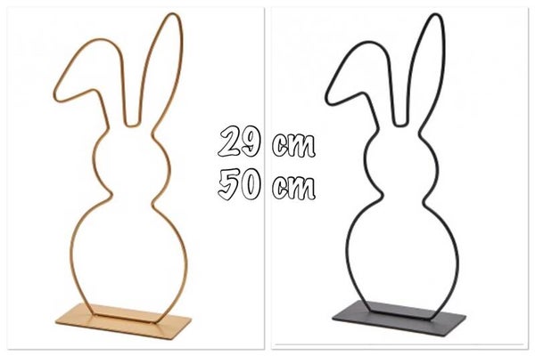 Frames Bunny set van 2 zwarte frames