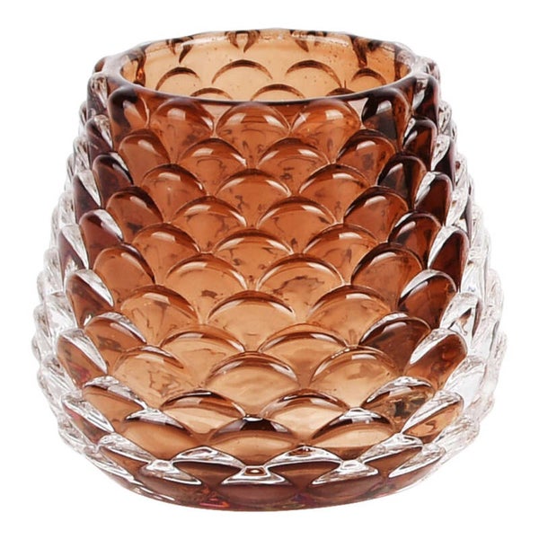 theelichtglas oranje