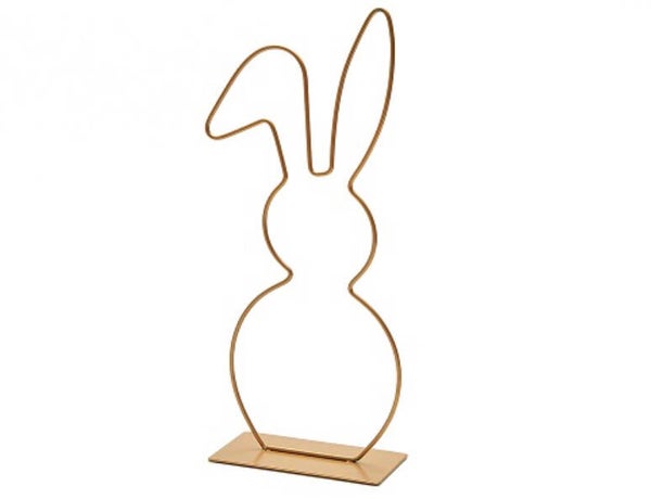 Frame bunny 50 cm goud