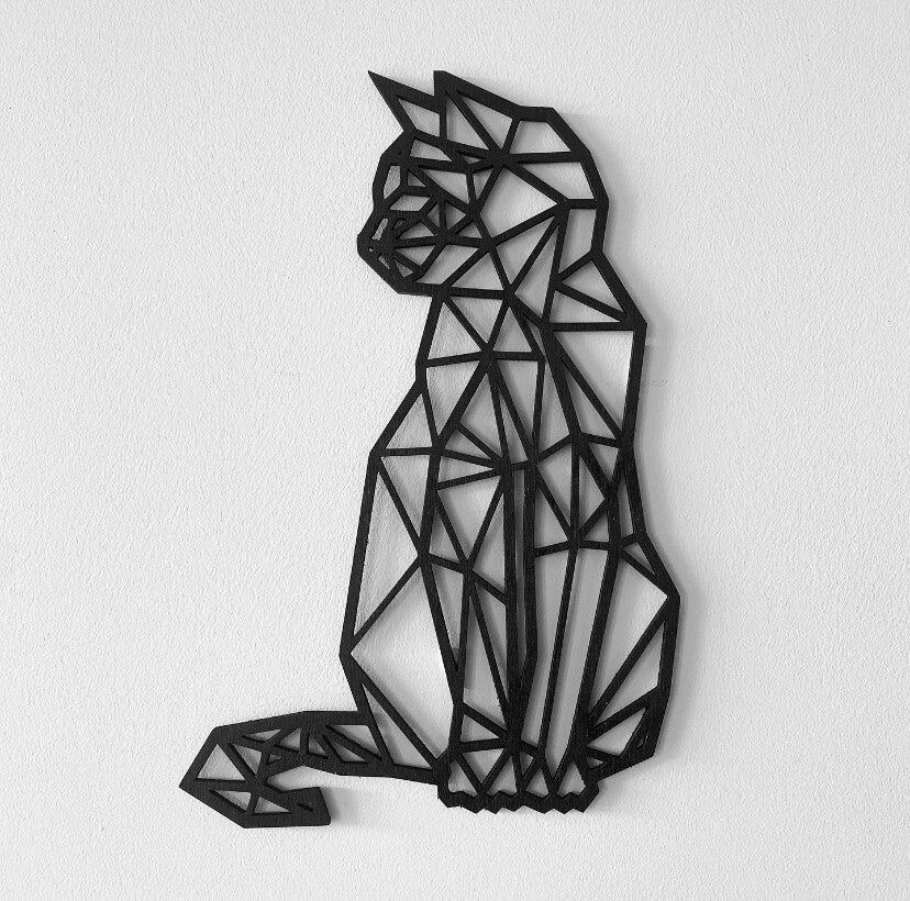 Muur decoratie’poes’