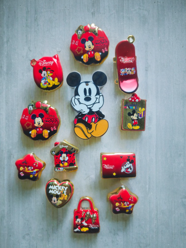 Irregular beads set mickey disney