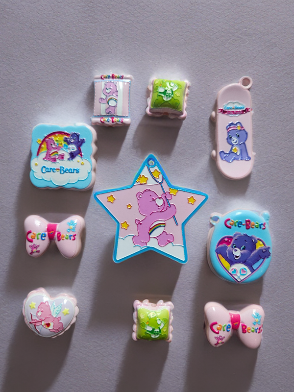 Irregular beads set care bear