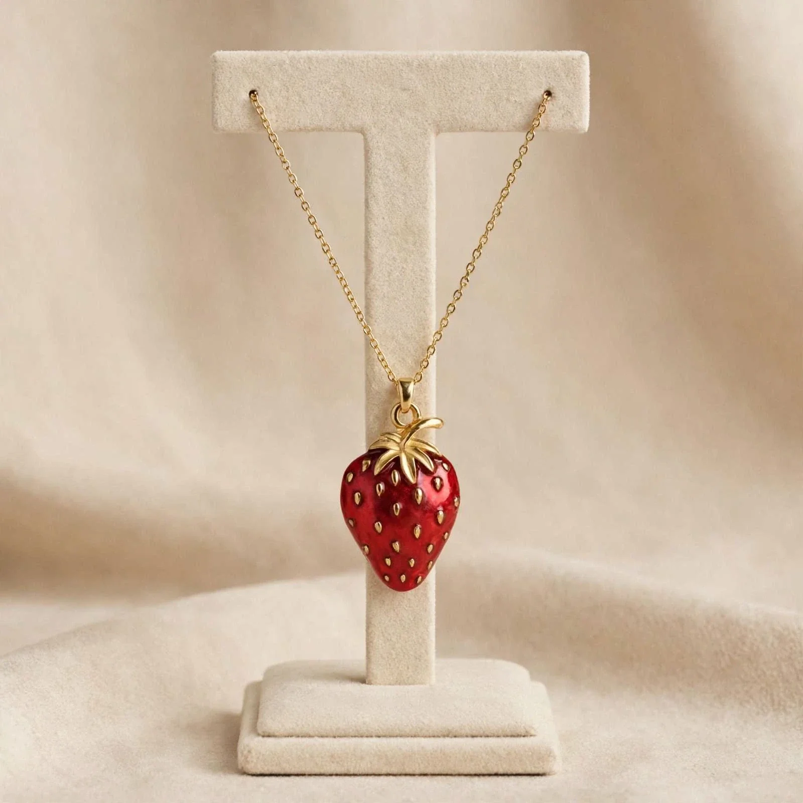 Strawberry Necklace