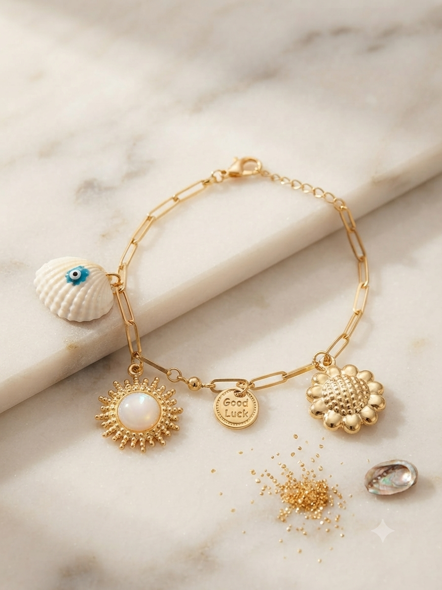 Summer ready bracelet gold