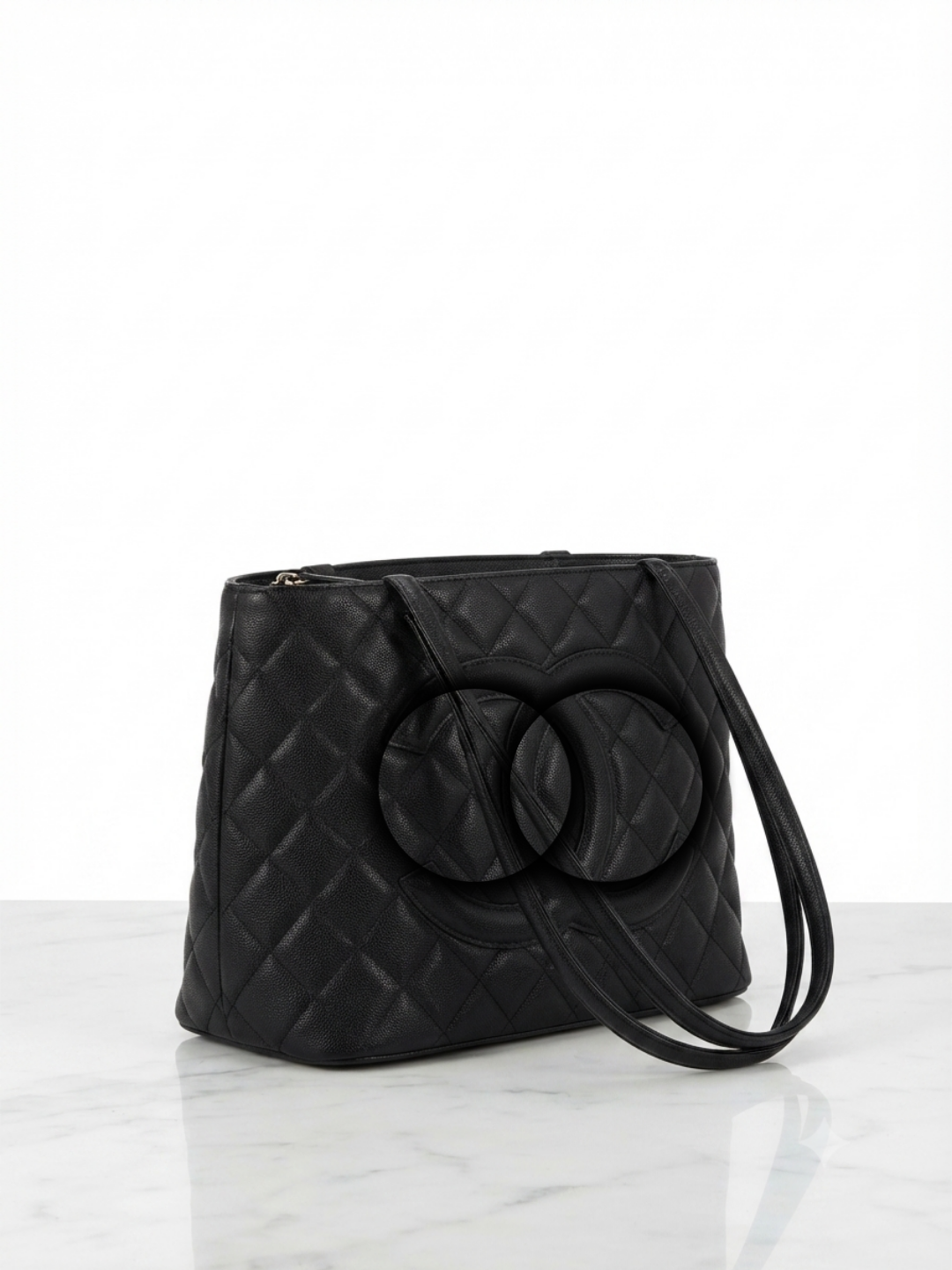 4 Black cj tote pu