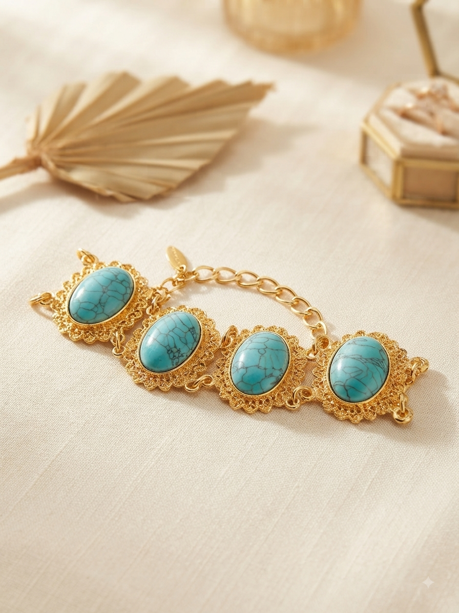 Bracelet turquoise nights