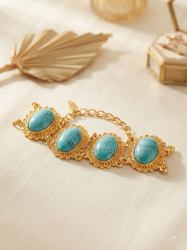 Bracelet turquoise nights